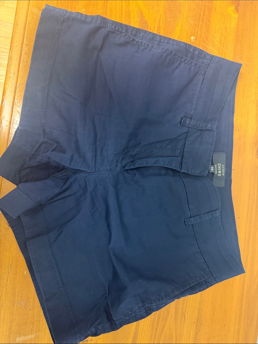 J. Crew Navy Chino Shorts